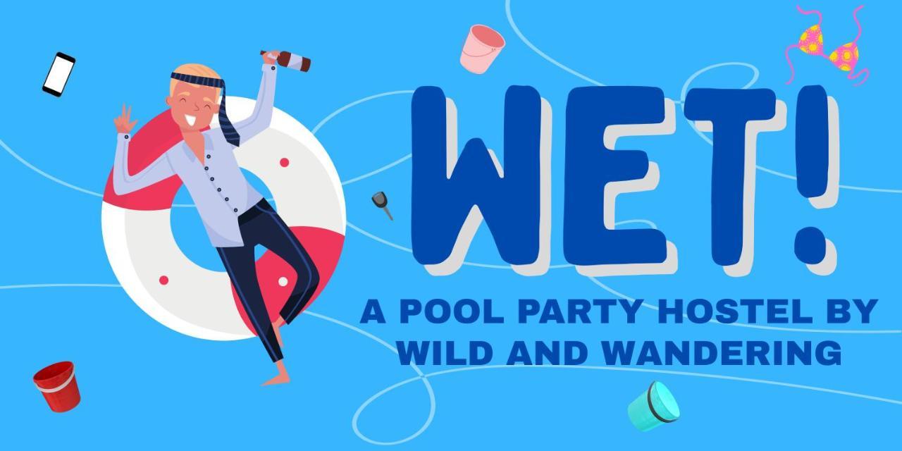 Wet! A Pool Party Hostel By Wild & Wandering Haad Rin Bagian luar foto